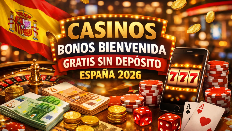 Nueva lista de los mejores casinos con bonos sin depósito 2026 en España