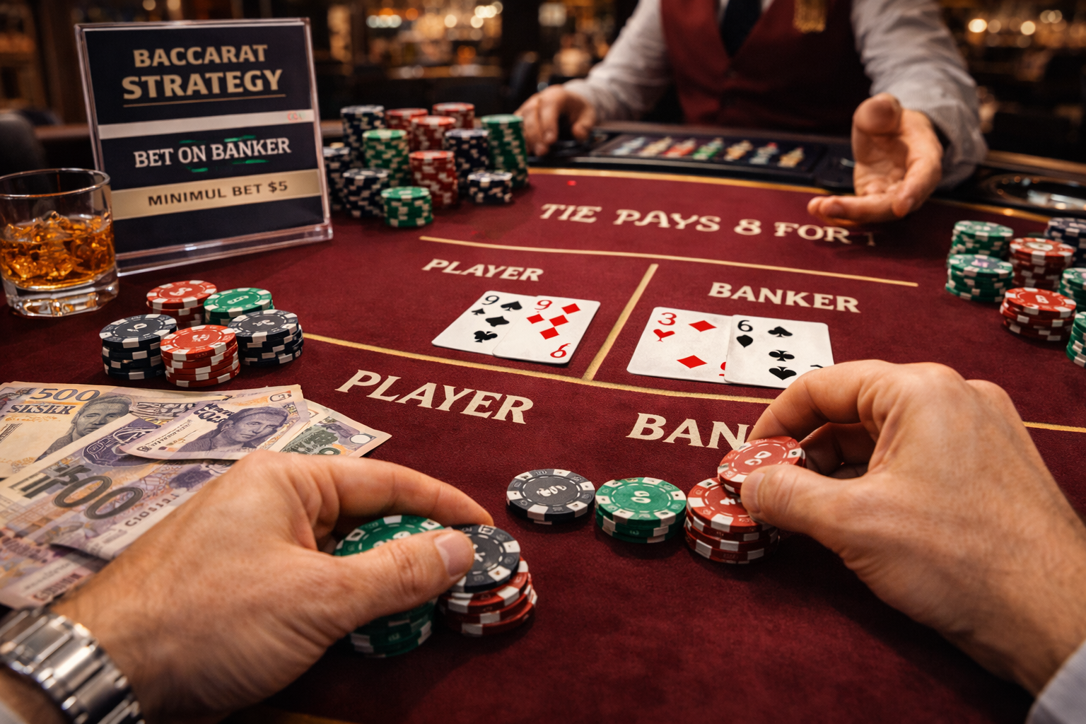 Cómo ganar en el baccarat